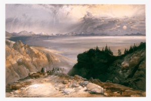 The Great Salt Lake Of Utah - Thomas Moran