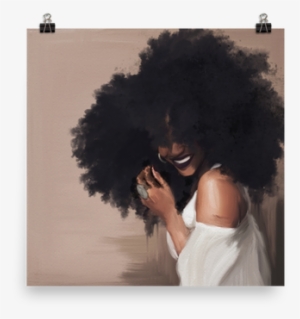 "smile For Me" Print - Afro