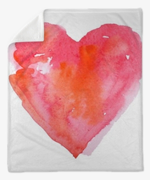 Love, Relationship, Art, Painting Plush Blanket • Pixers® - Watercolor Paint