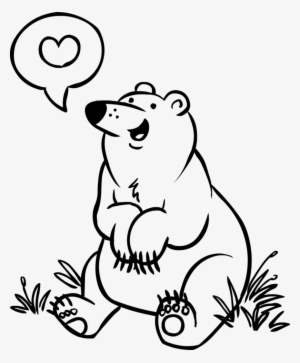 Derp Bear Love By Karlymacdonald On Deviantart Vector - Bear