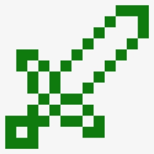 Minecraft Sword Icon - Espada Do Minecraft Pixel Art