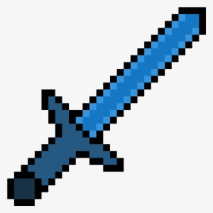 The Aqua Sword - Espada De Minecraft Faithful