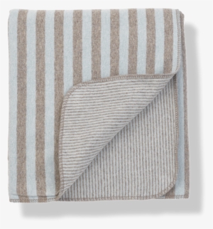 1 In The Family Laia Stripes Jersey Blanket - Club Chair