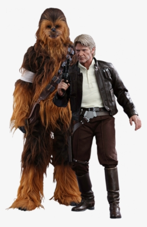 Hot Toys Movie Masterpiece Series Sixth Scale Force - Han Solo & Chewbacca
