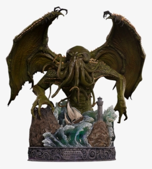 lovecraft's - cthulhu h.p. lovecraft statue