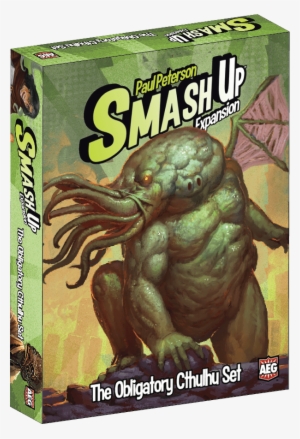 Just When You Thought Smash Up Might Escape The International - Aeg Smash Up - The Obligatory Cthulhu Set - Board Game