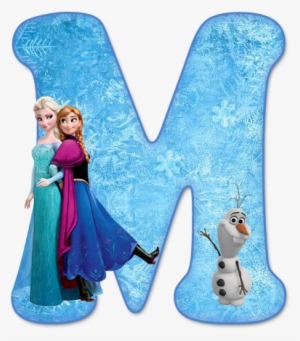 Alfabeto De Ana, Elsa Y Olaf De Frozen - Letras De Frozen Abecedario