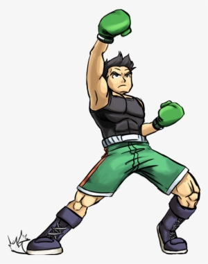 Punch Out Video Game Characters, Punch Out Nintendo, - Little Mac