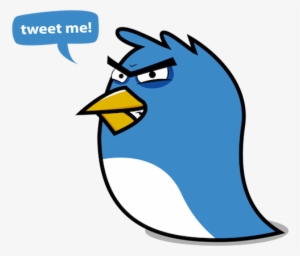 Selena Gomez, Simon Cowell, Bryan Cranston And Others - Angry Twitter Bird Png Transparent