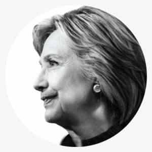 Alex Jones Head Png Black And White Library - Hillary Clinton