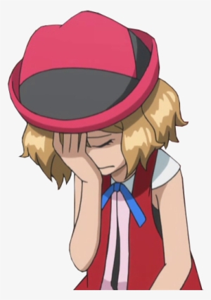 Face Palm Png Clipart Royalty Free Stock - Facepalm Pokemon Png