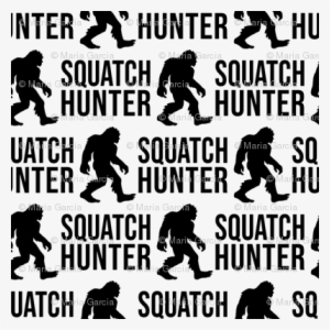 Squatch Hunter Bigfoot Silhouette - Bigfoot