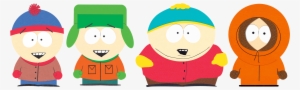 South Park Transparent Png Images - Stan Marsh Kyle Broflovski Eric Cartman Kenny Mccormick