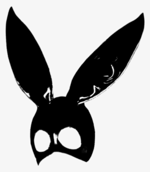 Svg Black And White Download Arianagrande Rabbit Ear Dangerous Woman Bunny Ears Transparent Png 1057x991 Free Download On Nicepng - black rabbit ears roblox