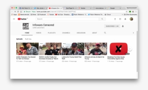Infowars Has Set Up Another Alternative You Tube Channel - Web Page