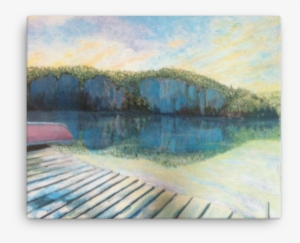 Oliver Lake Print On Canvas - Oliver Lake