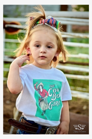 Cowboy-girl Girls Tee - Toddler