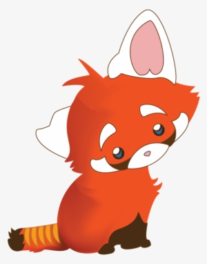 Chibi Panda By Meteor - Cute Baby Red Panda Drawing