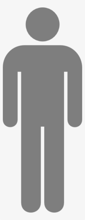 Person Icon Png Transparent - Male Blue Bathroom Sign