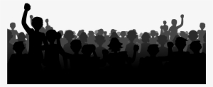 Crowd Drawing Background - Anime Crowd Of People