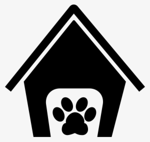 Pets Hotel House Sign With A Paw Comments - Casinha De Cachorro Desenho