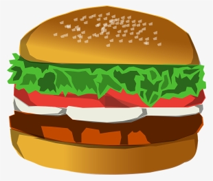 Carking Clipart Grilled Chicken Sandwich - Burger Clip Art
