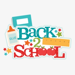 Back 2 School Png Picture Freeuse Download - Cute Back To School