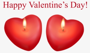 Happy Valentine's Day Heart Candles Transparent Png - Superhero Comics Birthday Banner