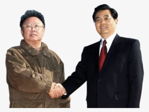 Kim Jong Il And Hu Jintao - President Kim Jong Il