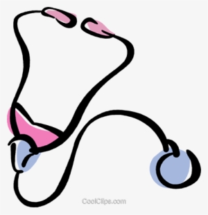 Stethoscope Royalty Free Vector Clip Art Illustration