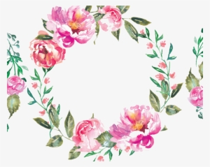 Free Watercolor Floral Wreath Download - Watercolor Floral Wreath Png