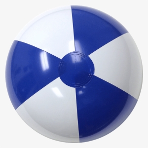 Blue And White Beach Ball Png