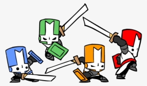 4 Knights - Castle Crashers Knights Png