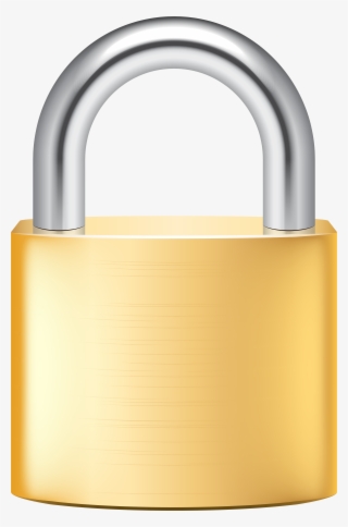 Free Png Gold Lock Png Images Transparent - Lock Clipart Png