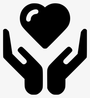 Hands Protect Heart Comments - Hands With Heart Icon