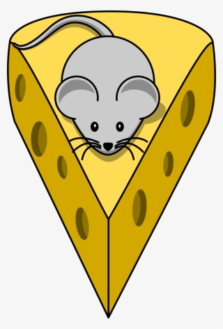 Mouse Rodent Drawing Cheese Cartoon - Mouse And Cheese Clipart