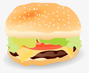 Cheeseburger - Burger Vector Transparent