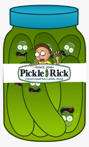 Pickled Rick - Tiny Rick - And Morty - Schwifty Tshirt Basic Tees