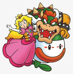 Bowser Png Image Background - Princesa Peach Mario Bros 3