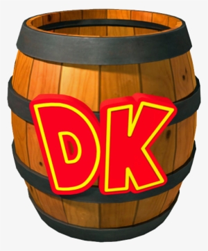 Donkey Kong Barrel Png - Donkey Kong 3ds Barrel