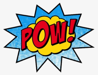 Superhero Pow - Superhero Clipart