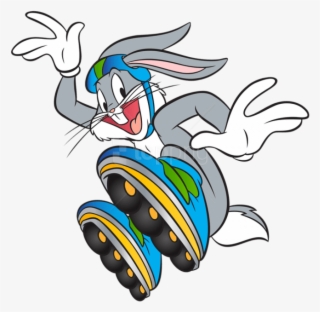 Lola Bunny Clipart At Getdrawings - Roller Skating Cartoon Png