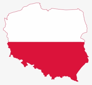 Poland Map Flag - Poland Flag Map