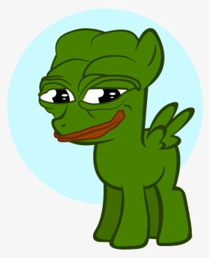 Meme, Not Salmon, Pepe The Frog, Ponified, Safe, Wat, - Pepe Pony