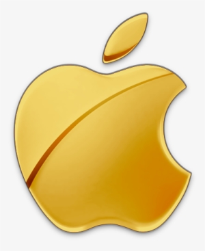 Apple Logo Icon - Apple Logo Gold Png