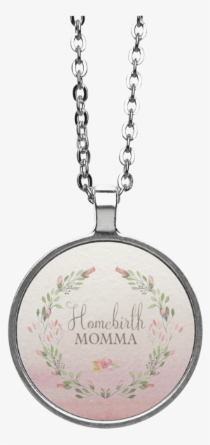 Homebirth Mama Circle Necklace - Color Guard Crest Necklace