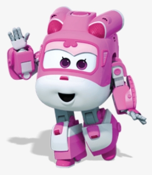dizzy waving hello - super wings characters png