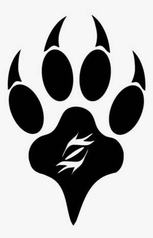 Paw - Wolf Logo Design Png