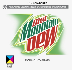 Diet Mountain Dew Vector - Pepsi Mountain Dew Logo