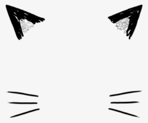 Cat Catears Ears Cute Png Overlay Kawaii Royalty Free - Transparent Cat Ears Png